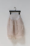 Marc Le Bihan Silk Skirt Six-layer Gauze 25930 Series French Hand-dyed MLB-25930-QHE Light Brown BEIGE